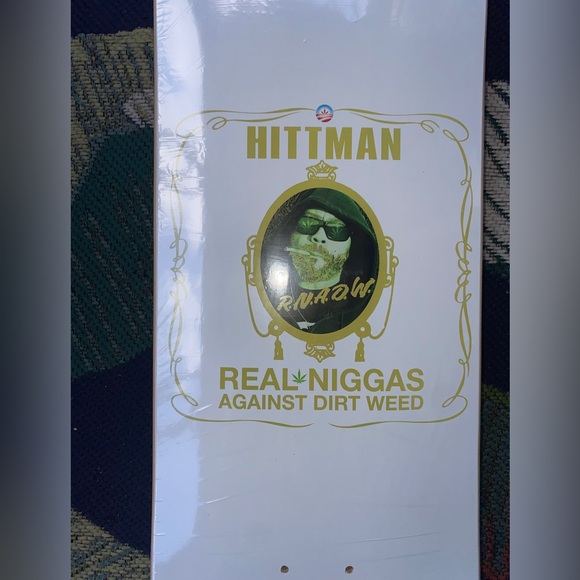 hittman zig zag skateboard deck new skateboard deck new - Picture 2 of 3